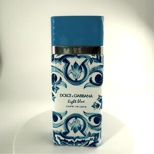 Dolce & Gabbana Light Blue Capri In Love EDP 100ml Plain Box w/ Cap Authentic
